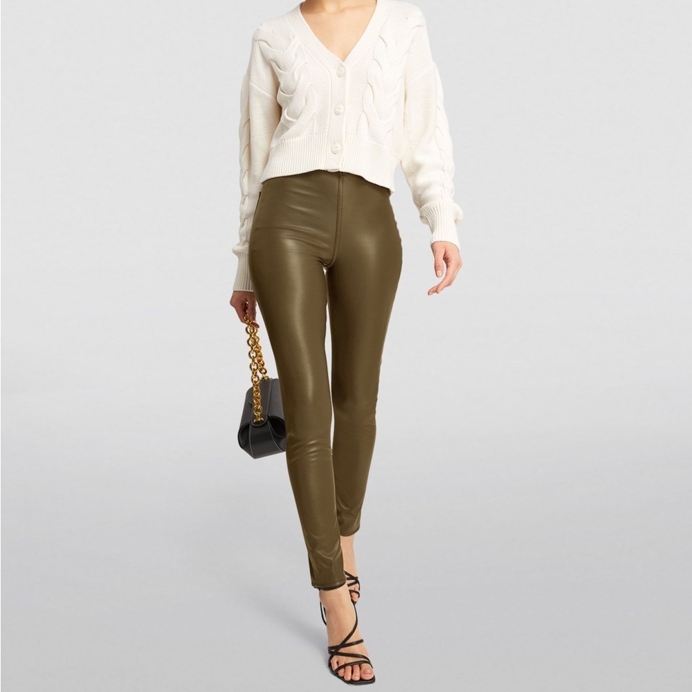 NWOT RAG & BONE Faux Leather Nina Trousers